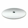 OfficeSource OS Reception Tables 36" Round Clear Glass Top -COE DISTRIBUTING Shop per pgt36rclear 01 94837.1654005780