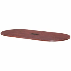 OfficeSource | OS Conference/Multi-Purpose | 8' Racetrack Table Top - Requires Bases
