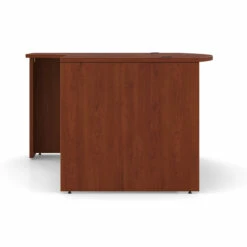 OfficeSource OS Laminate Collection Bow Front Desk With Left Corner Extension -COE DISTRIBUTING Shop per pl177lch 02 18694.1649189067