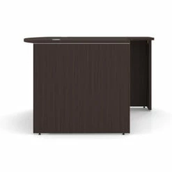 OfficeSource OS Laminate Collection Bow Front Desk With Right Corner Extension -COE DISTRIBUTING Shop per pl177res 02 78129.1649187117