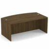 OfficeSource OS Laminate Collection Bow Front Desk Shell - 71''W -COE DISTRIBUTING Shop per pl189mw 01 04703.1641824034