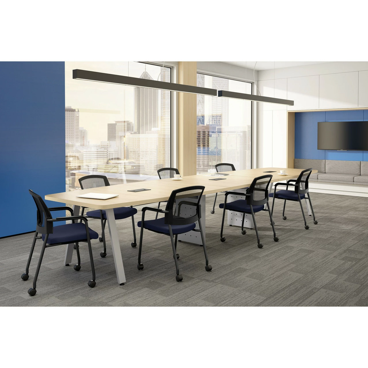 OfficeSource | Conference/Multi-Purpose Tables | Half Boat Shape Top - Requires Base 12 OfficeSource | Conference/Multi-Purpose Tables | Half Boat Shape Top - Requires Base - Image 10