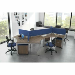 OfficeSource | Variant | 120 Degree Top - 38.75"D -COE DISTRIBUTING Shop per plt120d2436mw 12 78245.1642002550