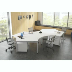 OfficeSource | Variant | 120 Degree Top - 38.75"D -COE DISTRIBUTING Shop per plt120d2436wh 12 53532.1642002551