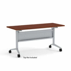 OfficeSource | Training Tables | T-Flip Top Table Leg - 46"W X 23"D -COE DISTRIBUTING Shop per pltf60sich 01 copy 05589.1652114113