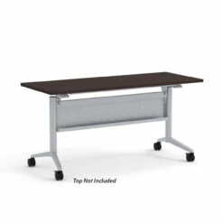 OfficeSource | Training Tables | T-Flip Top Table Leg - 46"W X 23"D -COE DISTRIBUTING Shop per pltf60sies 01 copy 23448.1652114113