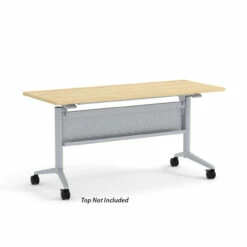 OfficeSource | Training Tables | T-Flip Top Table Leg - 46"W X 23"D -COE DISTRIBUTING Shop per pltf60sima 01 copy 84929.1652114113