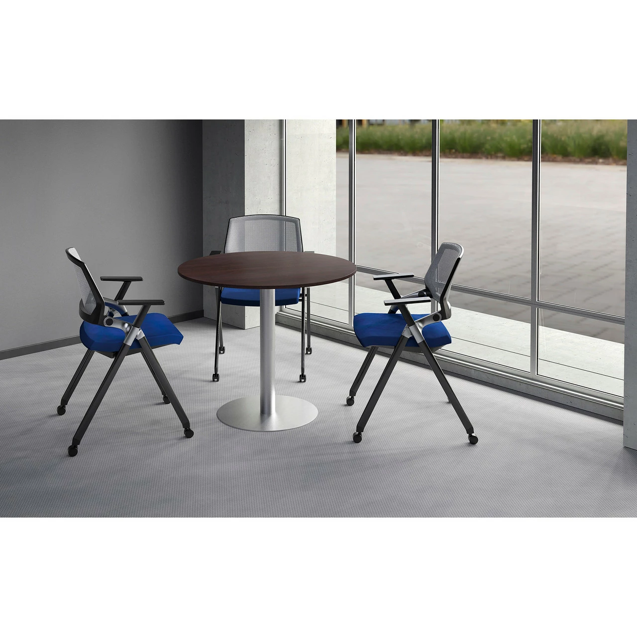 OfficeSource | Conference/Multi-Purpose Tables | Standard Height Round Base 6 OfficeSource | Conference/Multi-Purpose Tables | Standard Height Round Base - Image 4