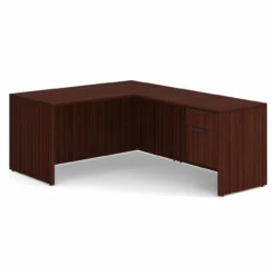OfficeSource OS Laminate Collection Single 3/4 Pedestal "L" Desk - 60" X 30" -COE DISTRIBUTING Shop per sglhlpl103mh 01 51144.1649440485