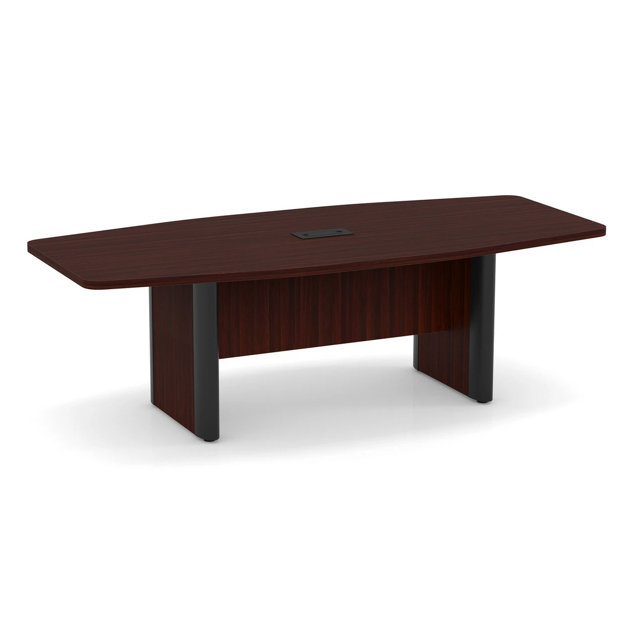 OfficeSource | OS Conference Tables | Boat Shaped Conference Table With Elliptical Base - 8' 6 OfficeSource | OS Conference Tables | Boat Shaped Conference Table With Elliptical Base - 8' - Image 4