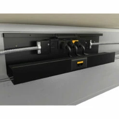 OfficeSource Modular Electric System Power Trough With Cover - 18" -COE DISTRIBUTING Shop pr eca pltpc18blk 02 53283.1630088116