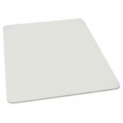 OfficeSource By ES Robbins Everlife Chair Mat For Medium Pile Carpet, 45" X 53" Rectangle, Clear