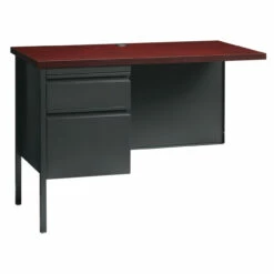 OfficeSource Raleigh Collection Left Hand, Single Pedestal Return - 42"W X 24"D -COE DISTRIBUTING Shop pr hir osr4830cm 01 57474.1630087107