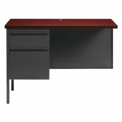 OfficeSource Raleigh Collection Left Hand, Single Pedestal Return - 42"W X 24"D -COE DISTRIBUTING Shop pr hir osr4830cm 02 57074.1630087108