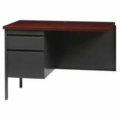 OfficeSource Raleigh Collection Left Hand, Single Pedestal Return - 42"W X 24"D -COE DISTRIBUTING Shop pr hir osr4830cm 03 02929.1630087108