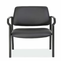 OfficeSource | Big & Tall | Guest Chair With Arms And Black Frame - 32"W -COE DISTRIBUTING Shop pr nor 59051fpblk 03 78342.1654192919