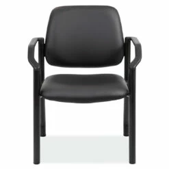 OfficeSource | Big & Tall | Guest Chair With Arms And Black Frame - 22"W -COE DISTRIBUTING Shop pr nor 59053fpblk 51409.1654192805