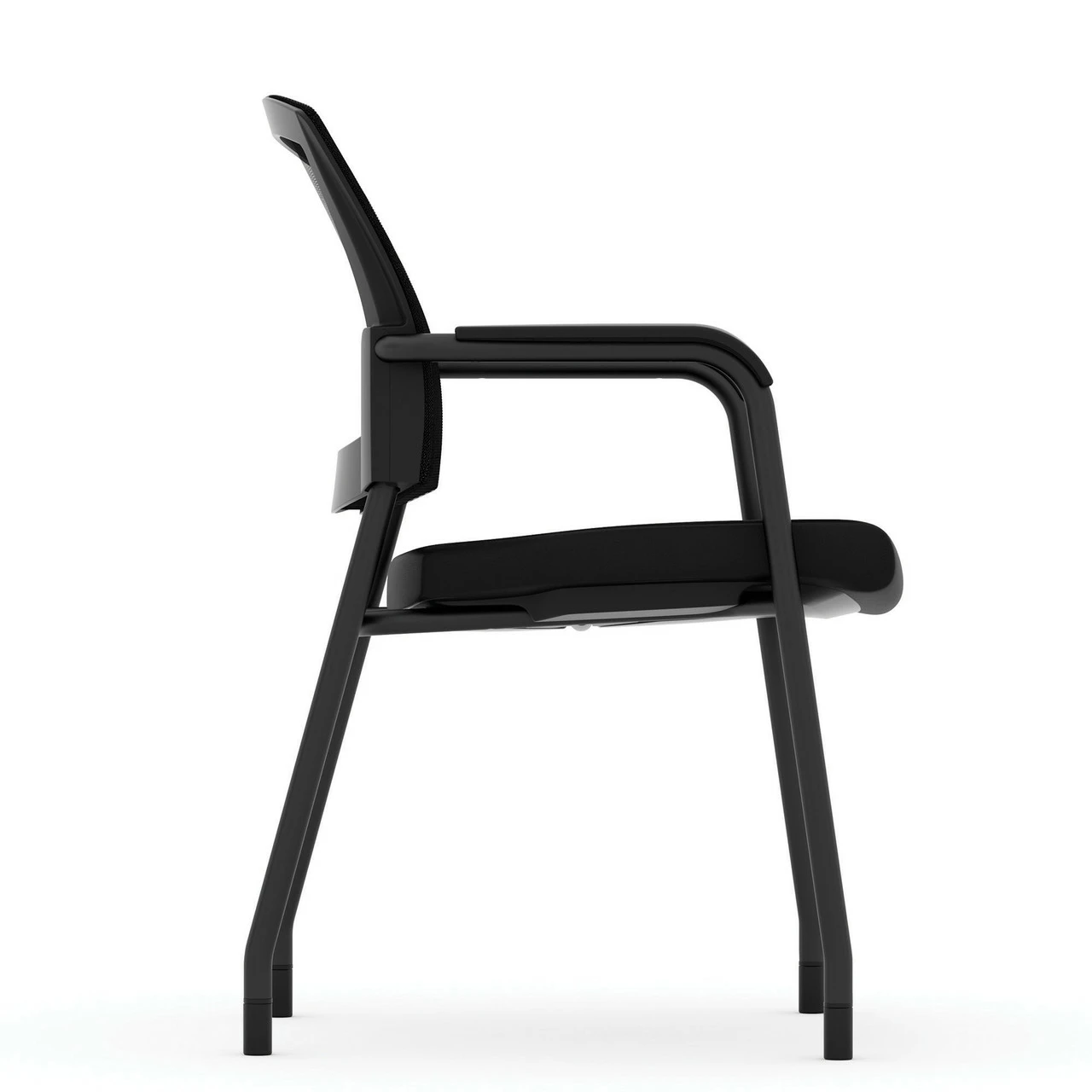 OfficeSource | Parson | Micro Mesh Back Side Chair With Arms - Antimicrobial 4 OfficeSource | Parson | Micro Mesh Back Side Chair With Arms - Antimicrobial - Image 2