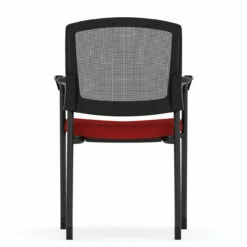 OfficeSource | Parson | Micro Mesh Back Side Chair With Arms - Fabric -COE DISTRIBUTING Shop pr per 3128gnsred 04 45610.1641933763