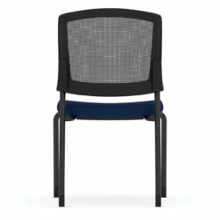 OfficeSource | Parson | Armless Micro Mesh Back Side Chair - Fabric -COE DISTRIBUTING Shop pr per 3129gnsblu 04 61840.1655150892