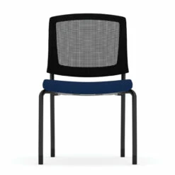 OfficeSource | Parson | Armless Micro Mesh Back Side Chair - Fabric -COE DISTRIBUTING Shop pr per 3129gnsblu 08 31975.1655150892