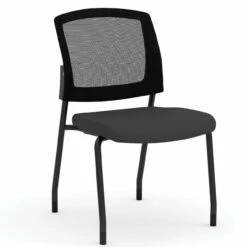 OfficeSource | Parson | Armless Micro Mesh Back Side Chair - Fabric -COE DISTRIBUTING Shop pr per 3129gnsgry 01 48619.1655150892