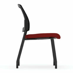 OfficeSource | Parson | Armless Micro Mesh Back Side Chair - Fabric -COE DISTRIBUTING Shop pr per 3129gnsred 02 65314.1655150892