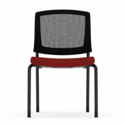 OfficeSource | Parson | Armless Micro Mesh Back Side Chair - Fabric -COE DISTRIBUTING Shop pr per 3129gnsred 08 23745.1655150892