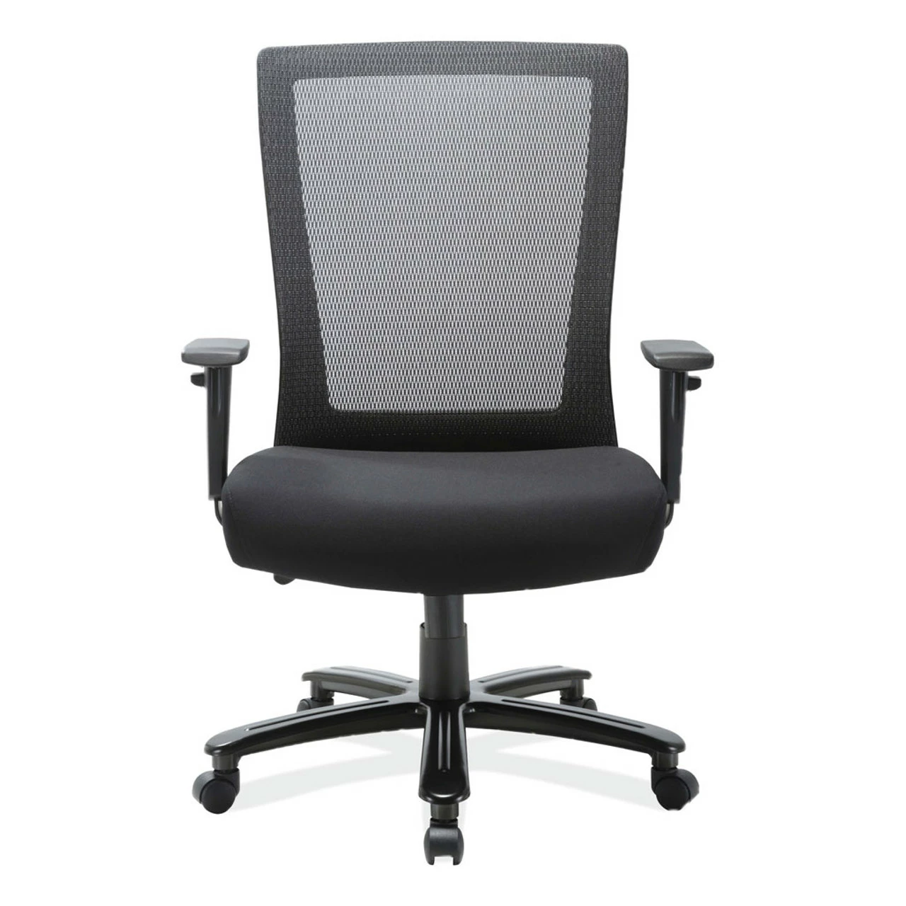 OfficeSource | Big & Tall | Big & Tall High Back Chair With Black Frame 4 OfficeSource | Big & Tall | Big & Tall High Back Chair With Black Frame - Image 2