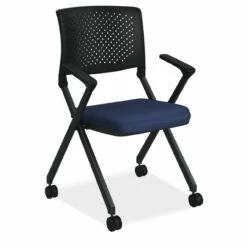 OfficeSource | Julep | Nesting Chair With Arms And Casters -COE DISTRIBUTING Shop pr per 5494nsblk54seat9114 63385.1659999175