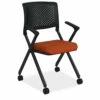 OfficeSource | Julep | Nesting Chair With Arms And Casters -COE DISTRIBUTING Shop pr per 5494nsblk54seat9170 57518.1661360975