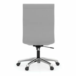 OfficeSource | Tre Lite Collection | Armless Executive Mid Back Chair With Chrome Frame -COE DISTRIBUTING Shop pr per 70821amgry 02 94704.1665002232