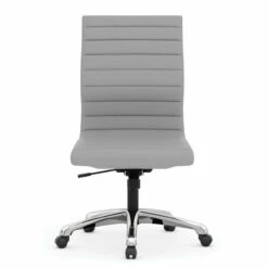 OfficeSource | Tre Lite Collection | Armless Executive Mid Back Chair With Chrome Frame -COE DISTRIBUTING Shop pr per 70821amgry 03 39979.1665002232