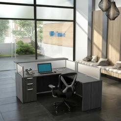 OfficeSource | Viking Collection | Mid Back Mesh Task Chair With Fabric Seat And Black Base -COE DISTRIBUTING Shop pr per 90501blk 01 90723.1661532027