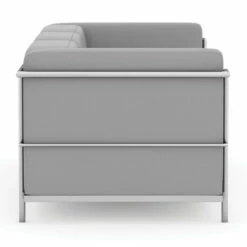 OfficeSource Madison Collection Sofa With Chrome Exposed Frame -COE DISTRIBUTING Shop pr per 9283amgry 01 copy 37335.1698350955