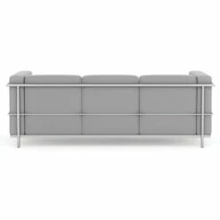 OfficeSource Madison Collection Sofa With Chrome Exposed Frame -COE DISTRIBUTING Shop pr per 9283amgry 02 copy 93069.1698350955
