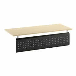OfficeSource | StandUp Standing Desk Collection | Metal Perforated Modesty Panel - 65"W -COE DISTRIBUTING Shop pr per mmp1865blk 02 40730.1645461655
