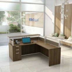 OfficeSource | Borders II | Rectangular Transaction Top 71"W X 12"D -COE DISTRIBUTING Shop pr per pbtr71mw 01environment 64441.1630087405