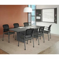 OfficeSource OS Conference Tables 72" Boat Shaped Top -COE DISTRIBUTING Shop pr per pl235tcg 01 19412.1654624337