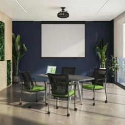 OfficeSource OS Conference Tables 72" Boat Shaped Top -COE DISTRIBUTING Shop pr per pl235tcg 02 16108.1654624337