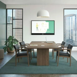 OfficeSource | OS Conference Tables | 60"W - 1/2 Rectangular Top - Requires Base -COE DISTRIBUTING Shop pr per pl437thalfmw 01 77061.1686082857