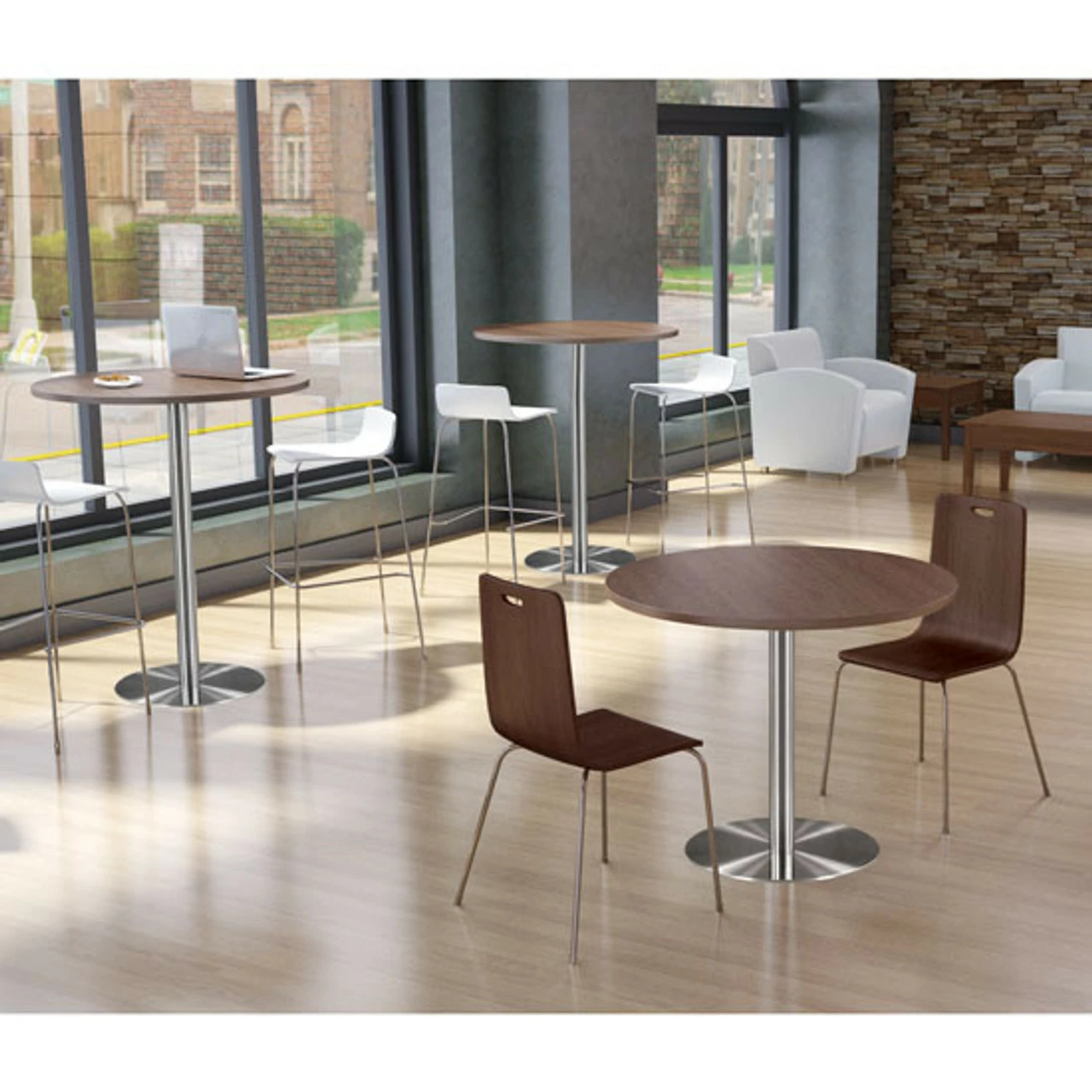 OfficeSource | OS Reception Tables | 24" Round Table Top - Requires Base 13 OfficeSource | OS Reception Tables | 24" Round Table Top - Requires Base - Image 11