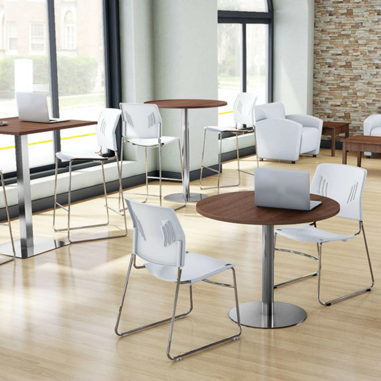 OfficeSource | OS Reception Tables | 36" Round Top - Requires Base 17 OfficeSource | OS Reception Tables | 36" Round Top - Requires Base - Image 15