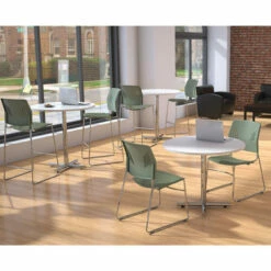 OfficeSource | OS Reception Tables | 36" Round Top - Requires Base 40 OfficeSource | OS Reception Tables | 36" Round Top - Requires Base -COE DISTRIBUTING Shop pr per plt36rwh 01pltxbm3341chrmenvironment 13998.1702478266