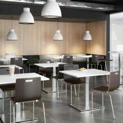 OfficeSource | OS Conference/Multi-Purpose | 36" Square Top (Requires Base) -COE DISTRIBUTING Shop pr per plt36swh 03environment 30470.1702478236