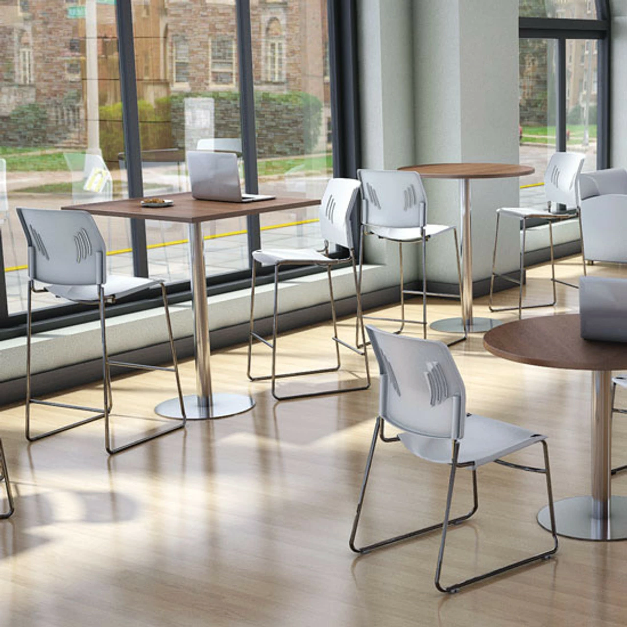 OfficeSource | OS Conference/Multi-Purpose Tables | 48" Square Top 14 OfficeSource | OS Conference/Multi-Purpose Tables | 48" Square Top - Image 12