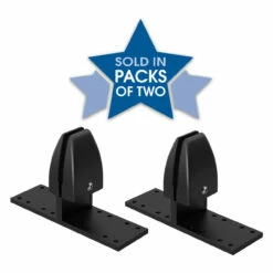 OfficeSource Variant Collection Dual Under Desk Mount Screen Brackets -COE DISTRIBUTING Shop pr per pltsbudmdualblk 01 15466.1630088164