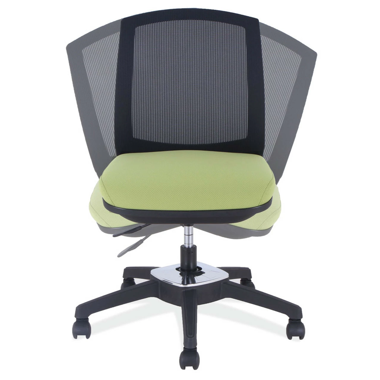 OfficeSource | Sit Up | Armless, Mesh Back Core Chair With Rotating Tilt And Black Base 7 OfficeSource | Sit Up | Armless, Mesh Back Core Chair With Rotating Tilt And Black Base - Image 5
