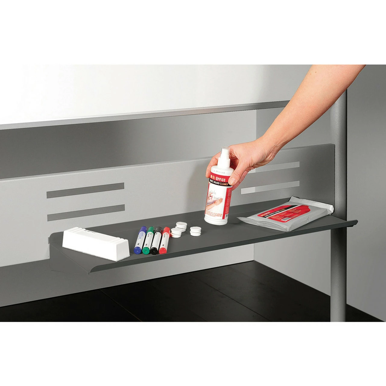 OfficeSource ViZual Collection Dry-Erase Mobile Revolving Easel - 48" X 72" 8 OfficeSource ViZual Collection Dry-Erase Mobile Revolving Easel - 48" X 72" - Image 6