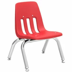 Virco | Classic Series Stack Chairs | Student Chair - 10"H -COE DISTRIBUTING Shop pr vir 9010red70chrm 68291.1662483069